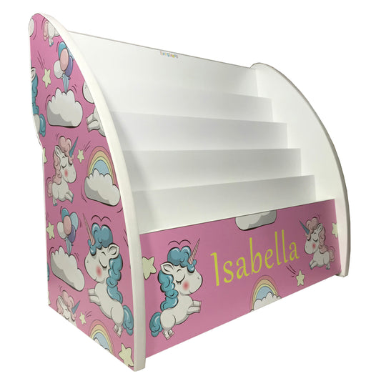 unicorns bookshelf, unicorns bookcase