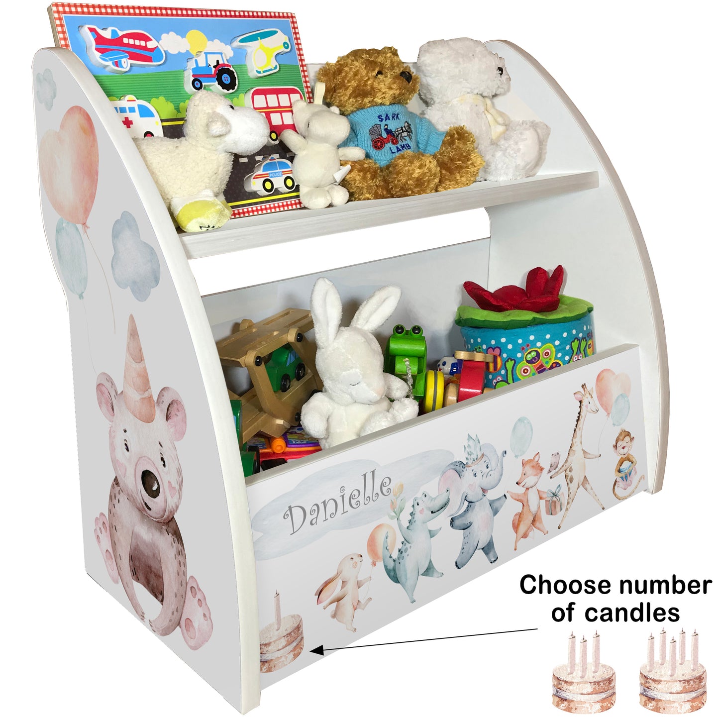 Birthday Toys Organiser for Kids comes Fully Assembled