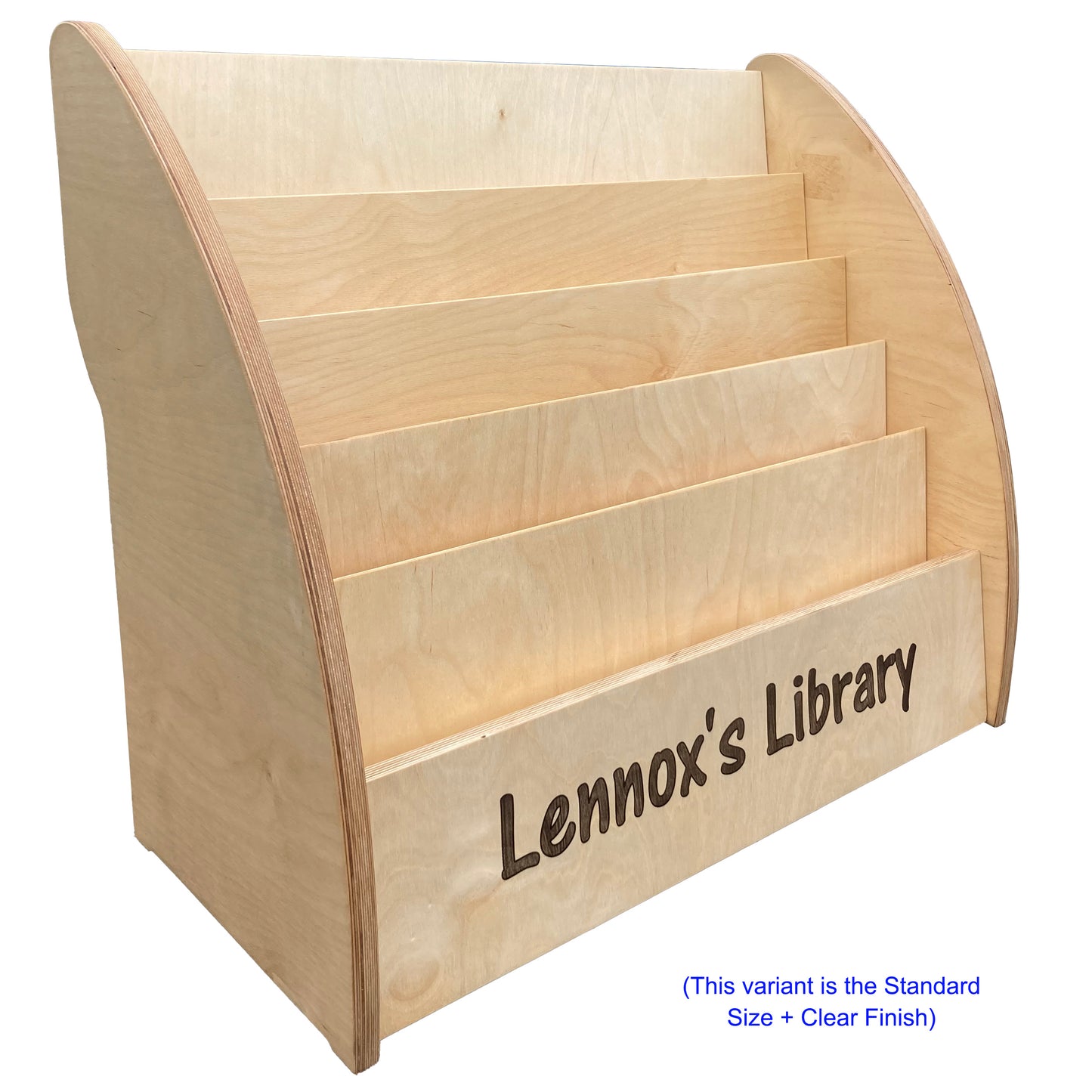 Lifetime Guaranteed Montessori Children's Bookcase | Personalised | Fully Assembled | Handmade in UK