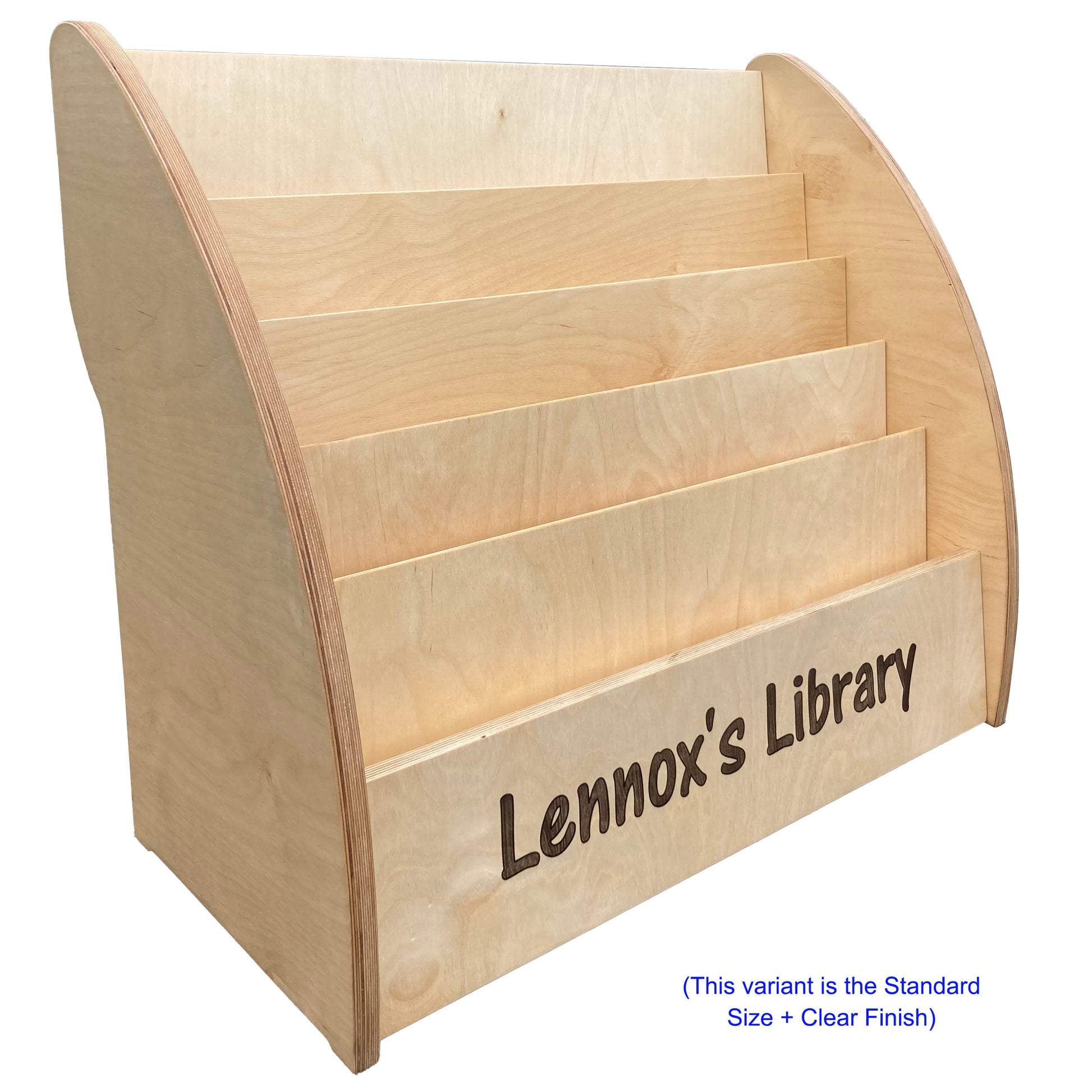 Lifetime Guaranteed Montessori Children's Bookcase | Personalised | Fully Assembled | Handmade in UK