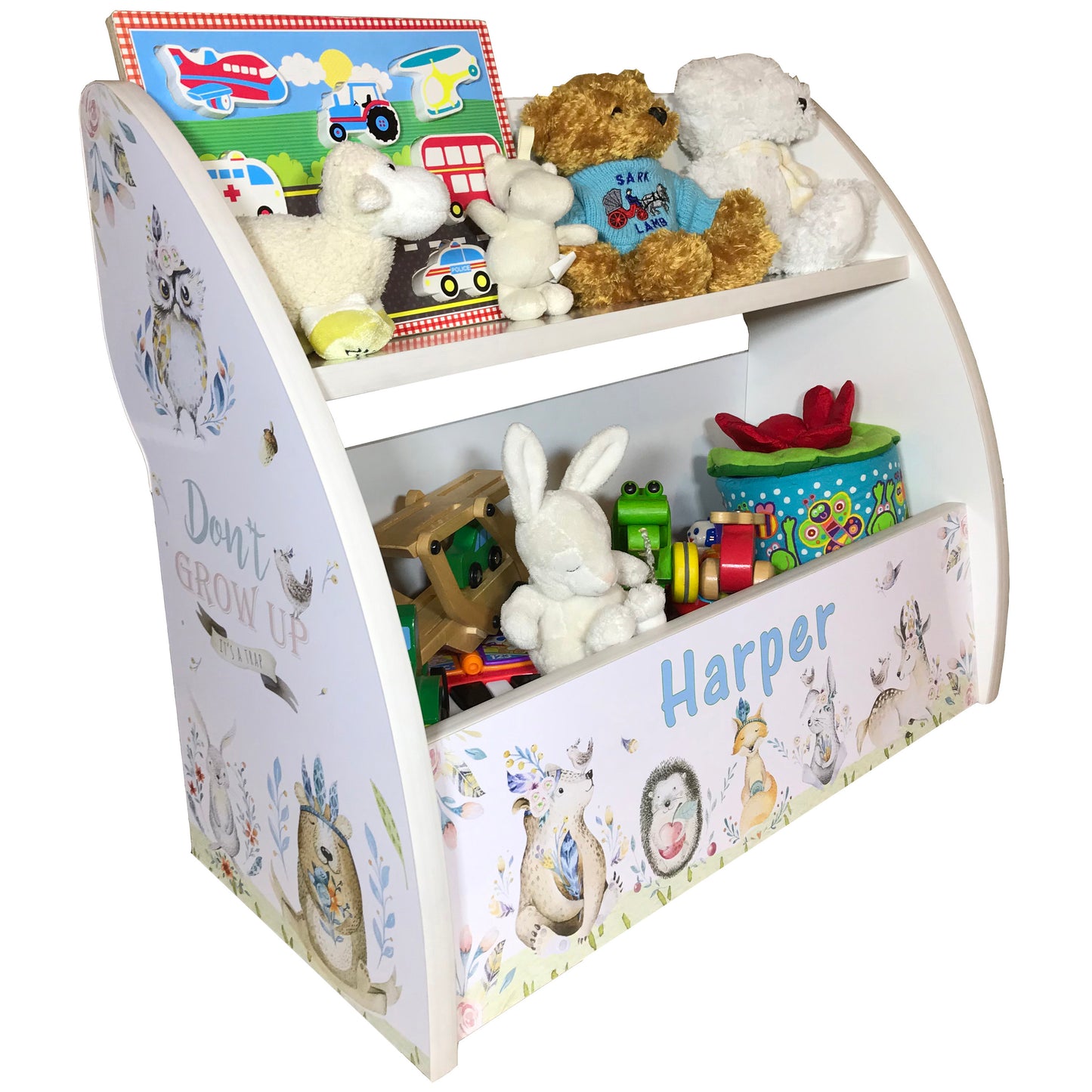 Woodland Toys Storage for Nursery with Name | Fully Assembled